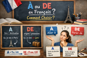 À or DE in French How to Choose