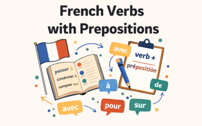 French Verbs with Prepositions (penser à, rêver de, essayer de…)