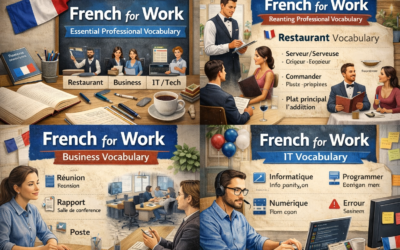 French for Work: Essential Professional Vocabulary (Restaurant, Business, IT & More)