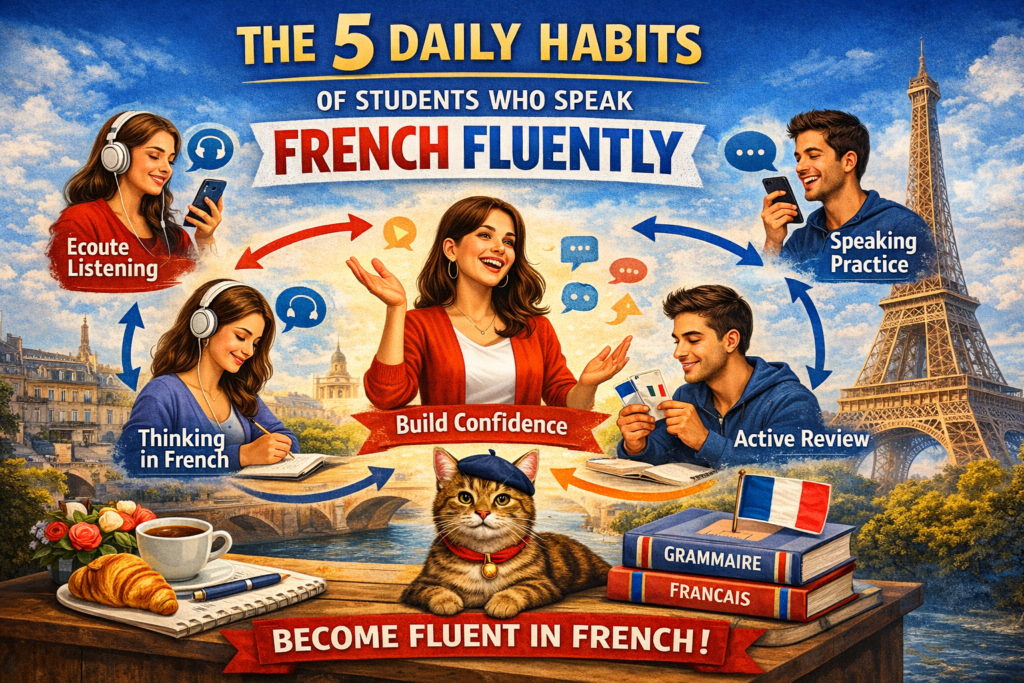 The 5 Daily Habits of Students Who Speak French Fluently - French Class ...